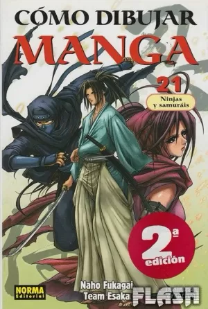 COMO DIBUJAR MANGA 21 NINJAS Y SAMURAIS