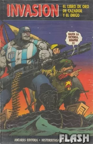INVASIÓN : EL LIBRO DE ORO DE CAZADOR Y DIEGO
