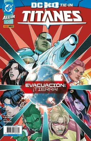 DC K.O. TITANES 01: EVACUACIÓN ¡TIERRA!