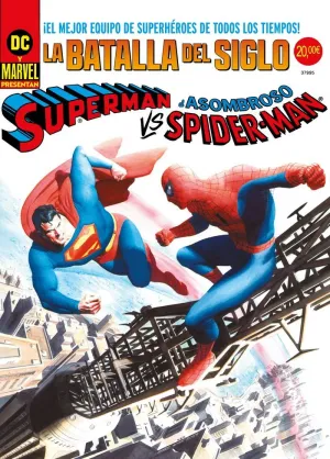 SUPERMAN VS. EL ASOMBROSO SPIDERMAN (PORTADA ALTERNATIVA ALEX ROSS)